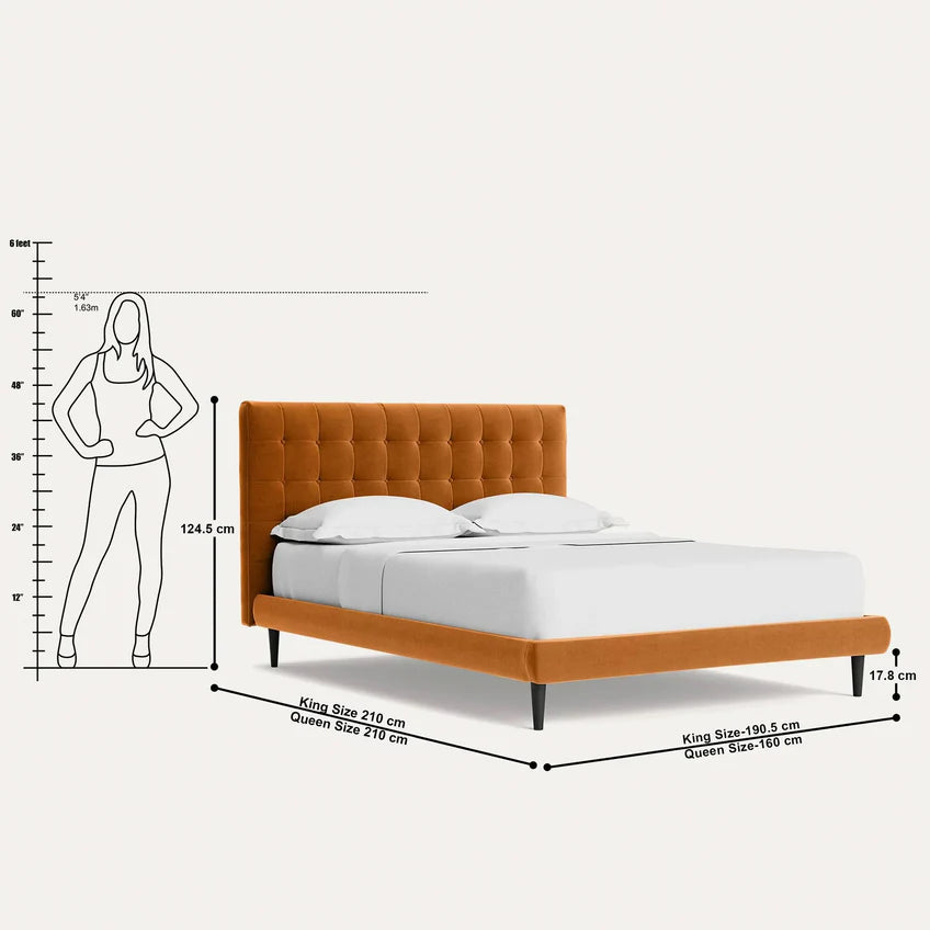 Sudby Upholsterd Bed