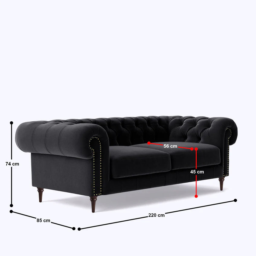 Chesterfield Sofa 3 Seater